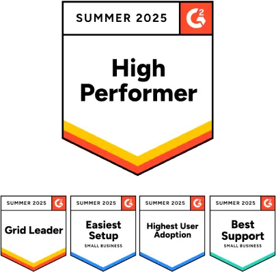 G2 badges Summer 2025